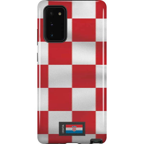 Croatia Soccer Flag Galaxy Note20 5G Pro Case